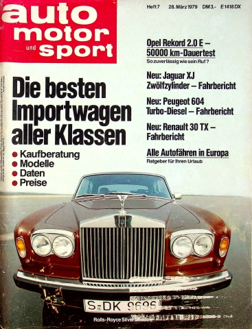 Deckblatt Auto Motor und Sport (07/1979)